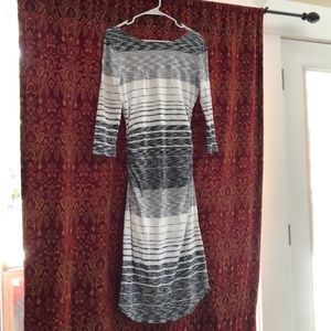 athlete striped dress